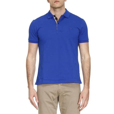 burberry blue mens shirt|royal blue burberry shirt.